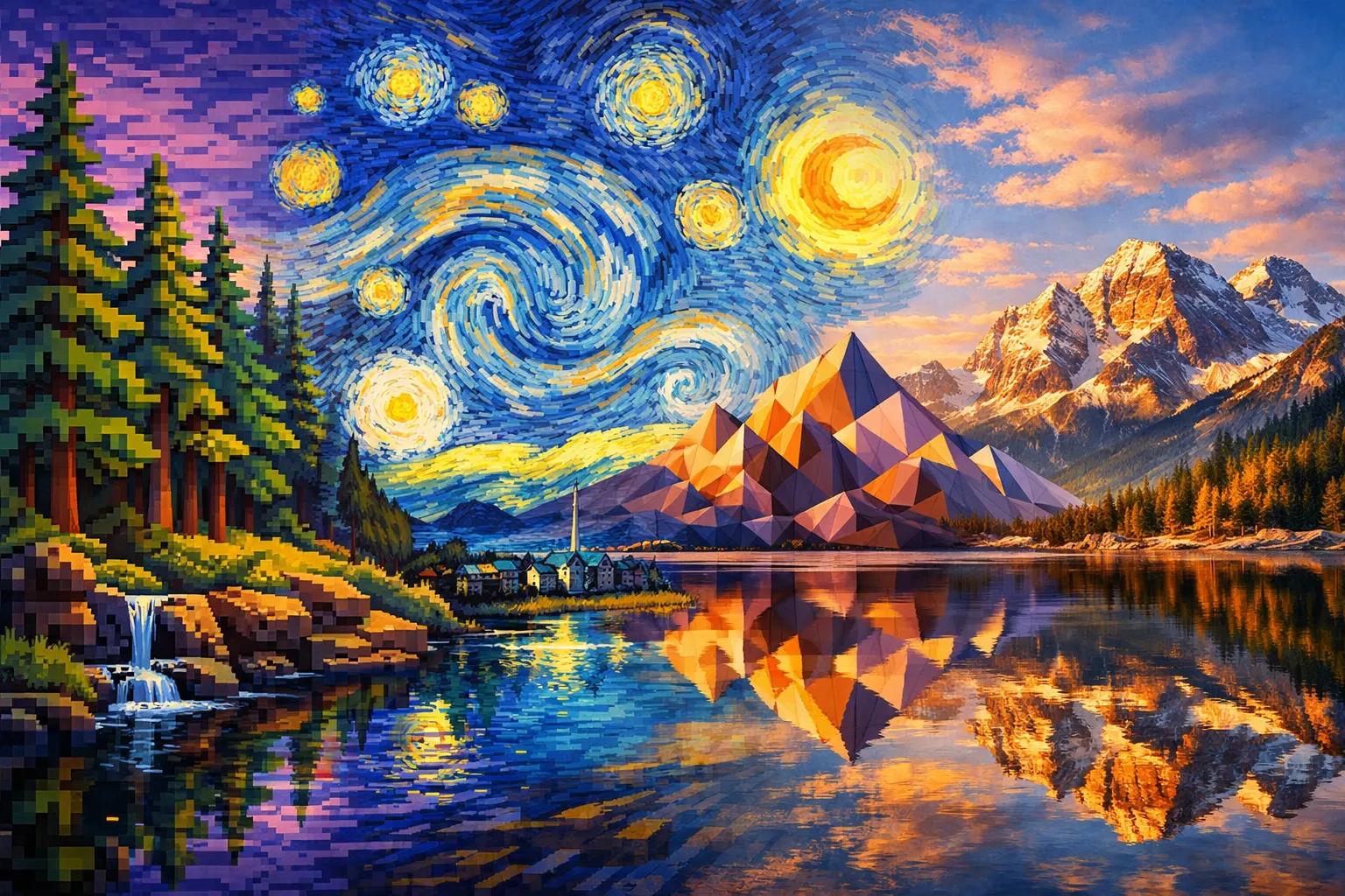 GPT-4o transforms images into multiple artistic styles
