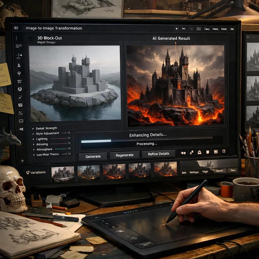 Professional Concept Art Generator