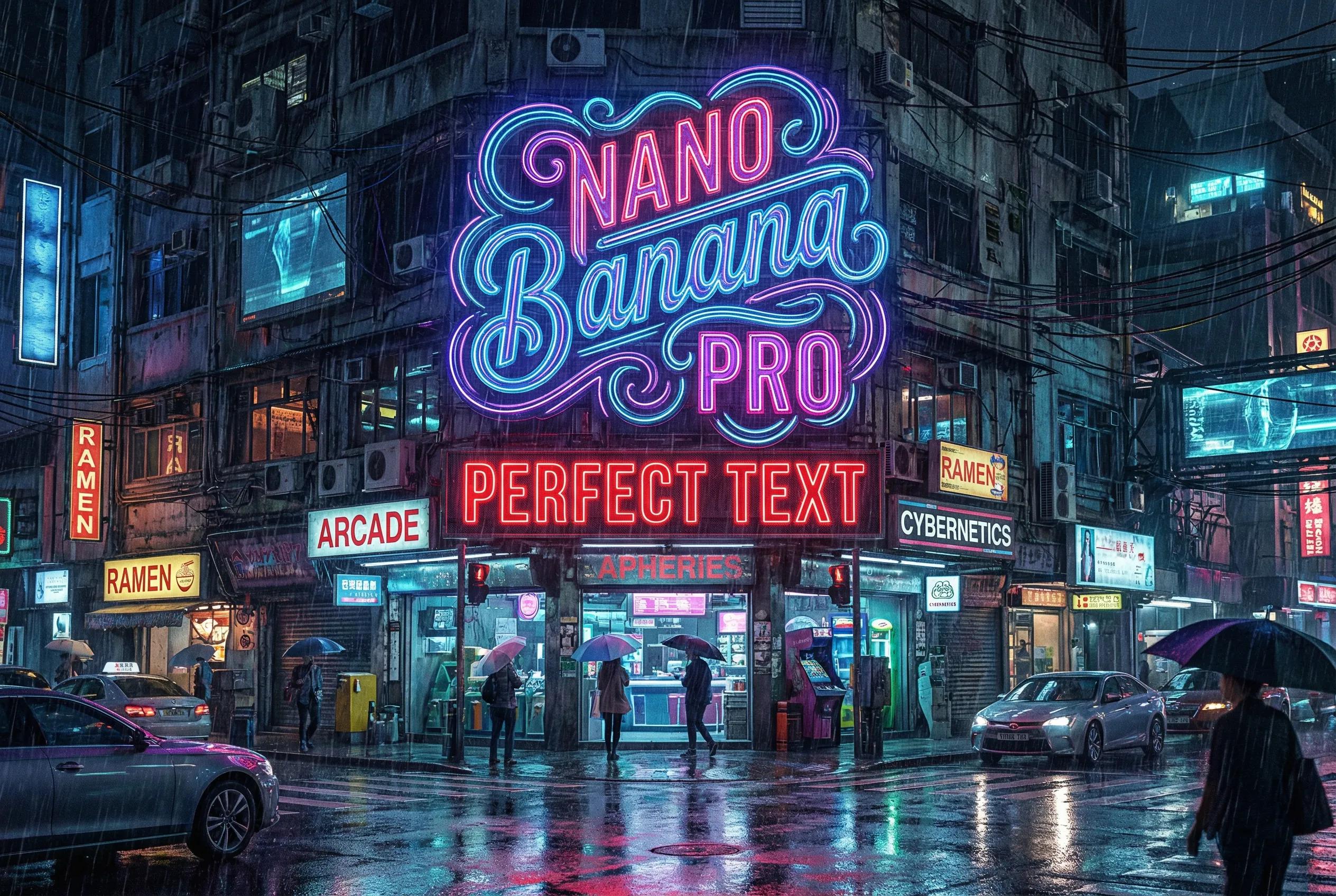 AI image with perfect text
